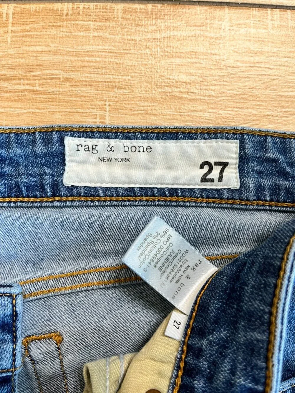 Womens Rag & Bone Dre Low-Rise Slim Boyfriend Jeans - 27